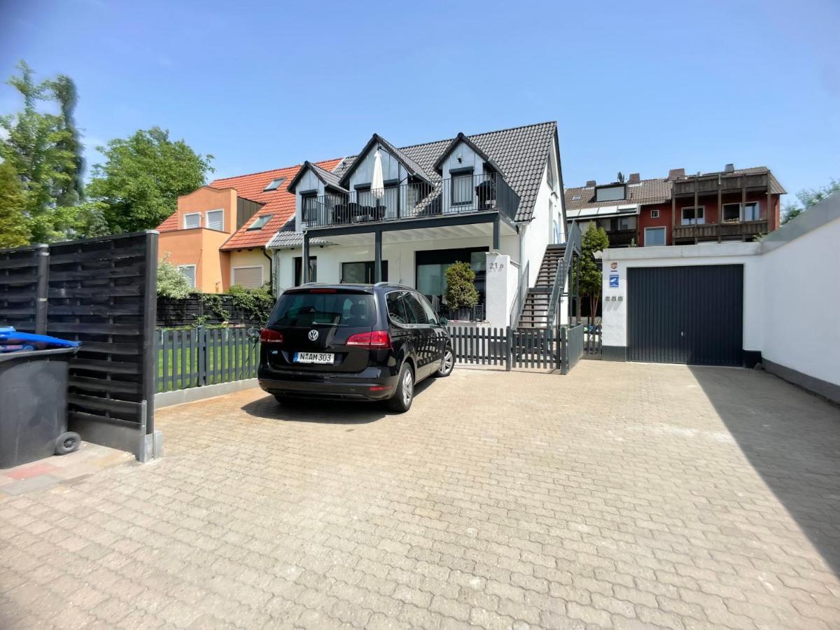 M-Style 04 Apartment Mit Balkon Und Gasgrill, 24H Self-Check-In, Free Parking, Netflix Núremberg Exterior foto