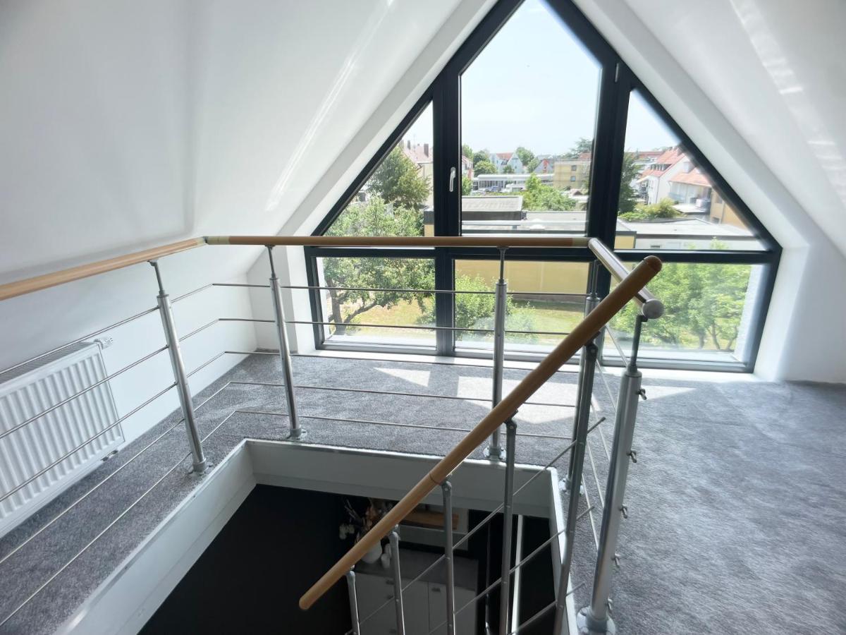 M-Style 04 Apartment Mit Balkon Und Gasgrill, 24H Self-Check-In, Free Parking, Netflix Núremberg Exterior foto